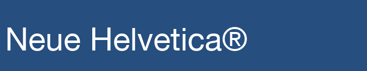 Neue Helvetica®